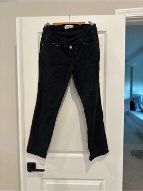 Abercrombie & Fitch Black Maternity Straight Leg Women's Jeans - 27S